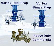 wesmar bow thrusters stern thruster vortex single prop dual prop and commercial marine bow thrusters